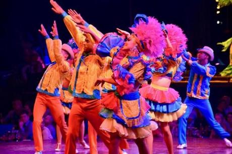 The famed Tropicana show continues to serve up the classic color of pre-Revolution Havana. 
