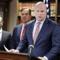 Acting Attorney General Matthew Whitaker speaks during a news conference, Friday, Nov. 30, 2018, in Cincinnati. (AP Photo/John Minchillo)
