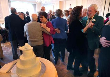 The annual Golden Wedding Anniversary Celebration was held at the Four Seasons Hotel for Boston couples together 50 years or longer. 
