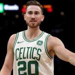 Boston, MA - 11/30/2018 - (4th quarter) Boston Celtics forward Gordon Hayward (20) questions an offensive foul called on him during the fourth quarter. The Boston Celtics host the Cleveland Cavaliers at TD Garden. - (Barry Chin/Globe Staff), Section: Sports, Reporter: Adam Himmelsbach, Topic: 01Celtics-Cavaliers, LOID: 8.4.3975933757.