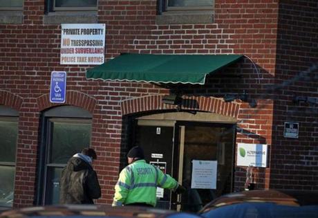 Salem, MA - 12/11/2018 - Alternative Therapies Group, the state's third recreational pot shop is opening in Salem on Saturday. - (Barry Chin/Globe Staff), Section: Metro, Reporter: Daniel Adams, Topic: 12potshop, LOID: 8.4.4106552210.
