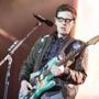 Boston, MA - 5/28/2017 - Rivers Cuomo performs with Weezer at the Boston Calling Music Festival at the Harvard Athletic Complex in Boston on May 28, 2017. (Ben Stas for The Boston Globe)