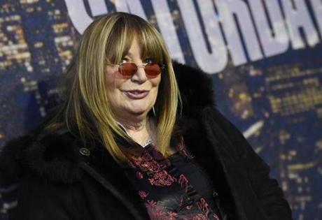 FILE - In this Feb. 15, 2015 file photo, actress and director Penny Marshall attends the SNL 40th Anniversary Special in New York. Marshall died of complications from diabetes on Monday, Dec. 17, 2018, at her Hollywood Hills home. She was 75. (Photo by Evan Agostini/Invision/AP, File)
