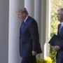 President Donald Trump walked with Jerome Powell, chairman of the Federal Reserve, last year at the White House.  