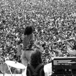 Joe Cocker took the stage during the original Woodstock Music Festival in Bethel, N.Y., in 1969.  