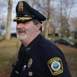 11/29/2018 Leicester Ma- Leicester Police Chief James Hurley (cq) is retiring after a long career in law enforcement. Jonathan Wiggs /Globe Staff Reporter:Topic: