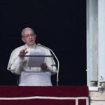 Pope Francis delivered his message to the faithful from the window of the Apostolic Palace overlooking St. Peter's square, during the weekly Angelus prayer Sunday. 