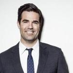 As of the afternoon of Nov. 2, Rob Delaney had 946,960 Twitter followers. That number surely will have grown by the time you read this. (This photo is a PR handout) Photo credit: Robyn Von Swank/Courtesy of Spiegel -- 15Delaney