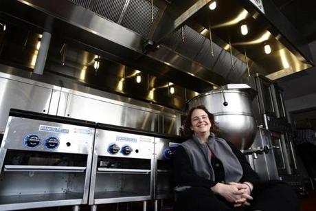 Jen Faigel runs CommonWealth Kitchen, a shared cooking space that has helped hatch more than 50 food startups in the past five years.
