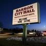 The sign outside Barron, Wis., City Hall, Friday, Jan. 11, 2019, welcomes Jayme Closs, a 13-year-old northwestern Wisconsin girl who went missing in October after her parents were killed. Closs was found alive in the rural town of Gordon, Wis., about about 60 miles north of her home in Barron, authorities said Thursday, Jan. 10. (Aaron Lavinsky/Star Tribune via AP)