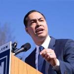 Juliàn Castro announced his candidacy for president in his hometown of San Antonio on Saturday. 