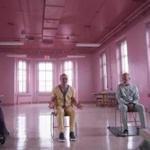 From far left: Samuel L. Jackson, James McAvoy, and Bruce Willis in ?Glass.?