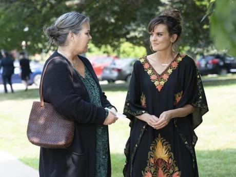 Frankie Shaw (right) with Rosie O?Donnell in ?SMILF.?
