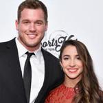 Colton Underwood and Aly Raisman attend the Sports Illustrated Sportsperson of the Year ceremony in December 2016 in New York.