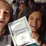 Jess and Kim Lawrence played travel roulette for their honeymoon, discovering at the airport that they were going to Copenhagen.