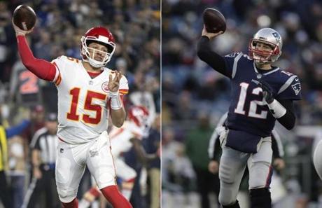 At 23 years old, the Chiefs? Patrick Mahomes knows he faces a major challenge going up against 41-year-old Tom Brady and the Patriots.
