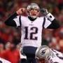 Tom Brady on the play of the Patriots? offensive line in Kansas City: ?To go through yesterday?s game without a penalty or a false start, I mean that crowd noise last night was almost deafening on every play.?
