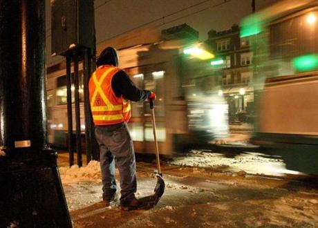 The MBTA paid more overtime pay to workers last year than it has in several years. 
