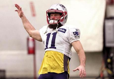 before becoming a standout receiver for the Patriots, Julian Edelman was a star quarterback at Kent State from 2006-08.
