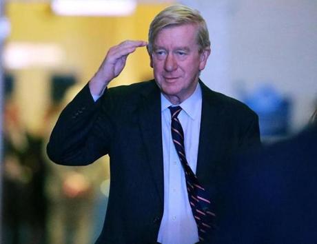 Former governor William F. Weld is toying with a run for president in 2020.
