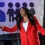 Demi Lovato performs during March for Our Lives in 2018 in Washington. MUST CREDIT: Washington Post photo by Matt McClain