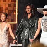 Jada Pinkett Smith, Michelle Obama, and Jennifer Lopez appeared at the Grammys Sunday. 