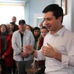 South Bend, Ind., Mayor Pete Buttigieg spoke at a meet-and-greet event Saturday in Raymond, N.H.