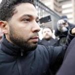 Empire actor Jussie Smollett left Cook County jail after posting bond yesterday in Chicago.  