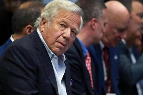 Patriots owner Robert Kraft is facing charges in Florida for solicitation of prostitution. 
