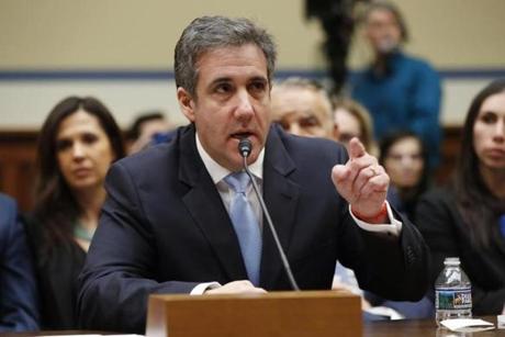Michael Cohen, President Trump?s former lawyer, testified Wednesday before the House Oversight and Reform Committee. 
