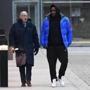 R. Kelly, right, departed Cook County Jail with his defense attorney, Steve Greenberg, in Chicago last week.