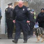 After Bruin was diagnosed with terminal cancer a few weeks ago, Saugus Police Officer Timothy Fawcett decided to give him a peaceful death Thursday.