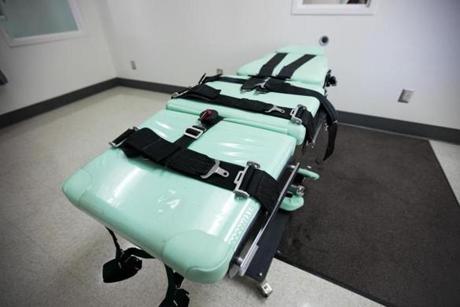 SAN QUENTIN, CA - MARCH 13: In this handout photo provided by California Department of Corrections and Rehabilitation, San Quentin's death lethal injection facility is shown before being dismantled at San Quentin State Prison on March 13, 2019 in San Quentin, California. California Governor Gavin Newsom announced today a moratorium on California's death penalty. California has 737 people on death row, the largest death row population in the United States. (Photo by California Department of Corrections and Rehabilitation via Getty Images)
