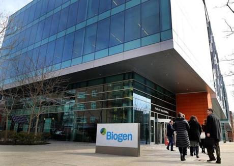 After the announcement, Biogen lost its bragging rights as the state?s most valuable biotech to Vertex Pharmaceuticals.
