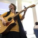 Rabbi Claudia Kreiman of Temple Beth Zion sang at the Anti-Defamation League?s 12th annual ?Nation of Immigrants? community seder at UMass Boston on Sunday afternoon.