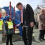 Mayor Martin Walsh greeted students Tuesday at Walnut Grove Head Start after he announced a $15 million investment to expand access to free high-quality pre-K classroom seats in Boston. 