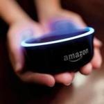 An Amazon Echo Dot, which uses Alexa technology. 