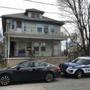 A woman was killed and two were men injured in a shooting on Mattapan Street in Mattapan on Saturday. 