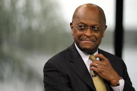 Herman Cain ran for president in 2012 but lost to the Republican primary to Mitt Romney. MUST CREDIT: Bloomberg photo by David Paul Morris
