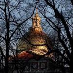 BOSTON, MA - March 13, 2019: - Morning light hits the dome of the Massachusetts State House in Boston MA on March 13, 2019. Wednesday got off to a cold start, but it should reach the 40s in Boston as the day goes on, and temperatures will be on the upswing through the rest of the week, according to the National Weather Service. (Craig F. Walker/Globe Staff) section: Metro reporter: 