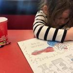 Sylvia Ramos on her first trip to Friendly's, which will probably be her dad's last. (Nestor Ramos) 13nestorfriendly