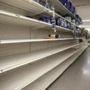 Some shelves at a Stop & Shop in Malden were empty on Friday. 