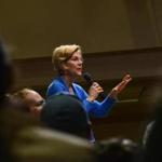 Senator Elizabeth Warren, Democrat of Massachusetts, campaigned Saturday in Keene, N.H. Few fellow candidates for the 2020 nomination have been willing to go along with Warren?s call for impeachign President Trump.