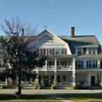 The three-story Fullerton Inn has a commanding spot on Main Street in the center of the village.