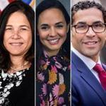 Candidates to serve as Boston?s next school superintendent include (from left) former Minnesota education commissioner Brenda Cassellius, Miami-Dade County Public Schools chief academic officer Marie Izquierdo, and Cathedral High School principal and former Randolph schools superintendent Oscar Santos.