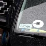 SAN FRANCISCO, CALIFORNIA - MARCH 22: The Uber logo is displayed on a car on March 22, 2019 in San Francisco, California. Uber Technologies Inc. announced that it has selected the New York Stock Exchange for its much anticipated initial public offering that could be one of the top five IPOs in history. The listing could value the ride sharing company at over $120 billion. (Photo by Justin Sullivan/Getty Images)