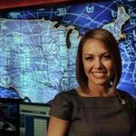 Boston, Ma., 05/ 21 /10: Dylan Dreyer is WHDH-TV Channel 7's lead meterologist in the mornings where she has helped boost ratings among the viewers in the key demographic, 25-54. (8:30 to 9) ( David L Ryan / Globe Staff ) section:BUSINESS slug: meteorologists reporter Johnny Diaz Library Tag 06012010 Business