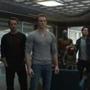 From left: Jeremy Renner, Don Cheadle, Robert Downey Jr., Chris Evans, Karen Gillan, Rocket (voiced by Bradley Cooper), Paul Rudd, and Scarlett Johansson in ?Avengers: Endgame.? 