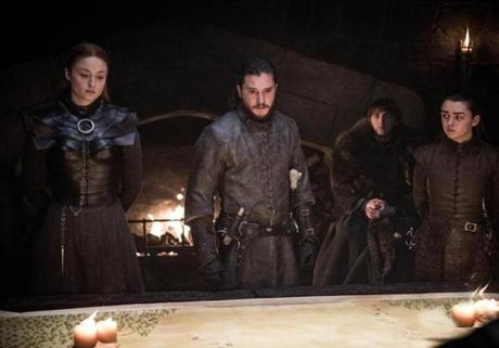 The Stark siblings agonized over war plans in Sunday?s episode of 